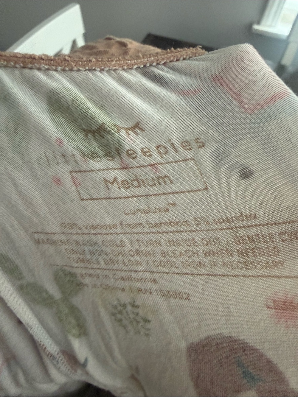 Little Sleepies Wild Frontier Bamboo Joggers Size M - Picture 2 of 3
